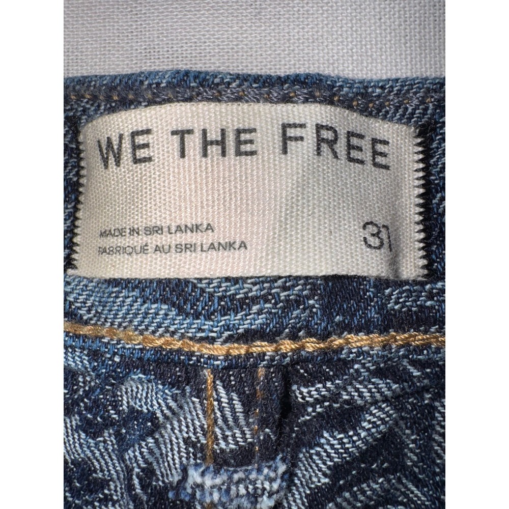 Free People We The Free Eden Slouch Swan Song Jeans Size 31 (Sold Out Color-way) - Picture 10 of 14